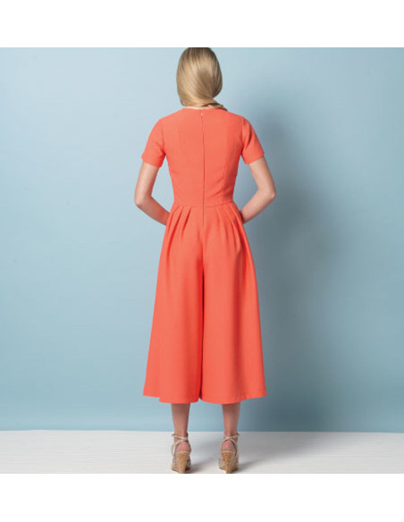 Patrón de vestido y mono - Vogue 9075