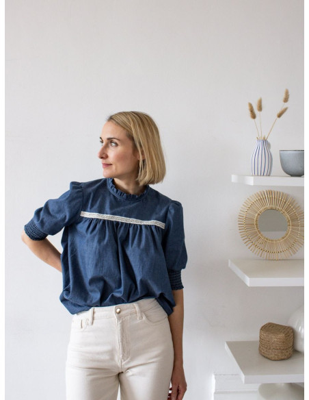 Patrón de vestido, blusa Victoire - Joli Lab