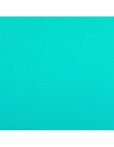 Tejido de algodón cretona liso - Azul pacífico