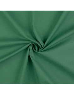 Tejido de algodón cretona liso - Verde espárrago