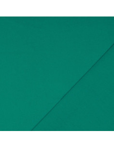 Tejido de algodón cretona liso - Verde jade 2