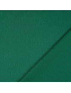 Tejido de algodón cretona liso - Verde oscuro 2