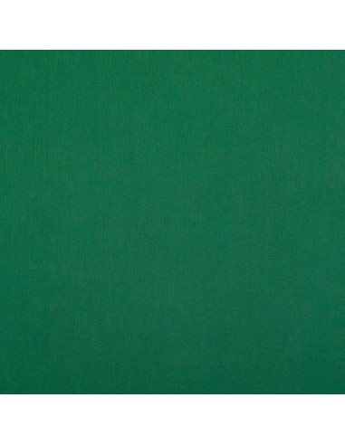 Tejido de algodón cretona liso - Verde abeto