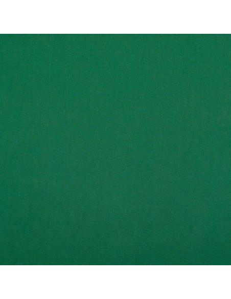 Tejido de algodón cretona liso - Verde abeto