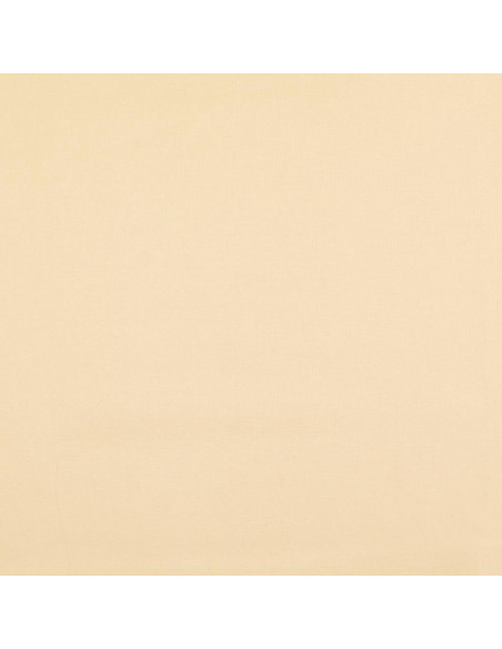 Tejido de algodón cretona liso - Beige claro