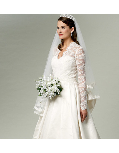 Patrón de vestido de novia - Butterick 5731