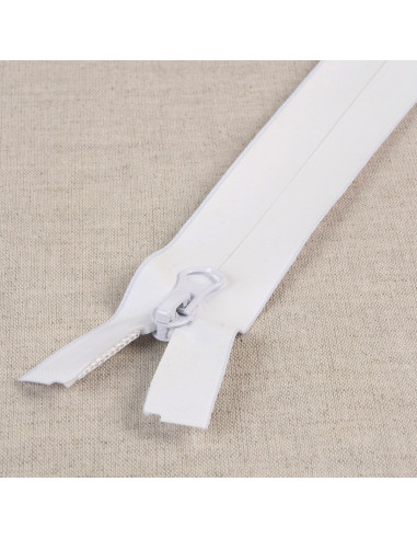 Cierre invisible impermeable separable - Blanco