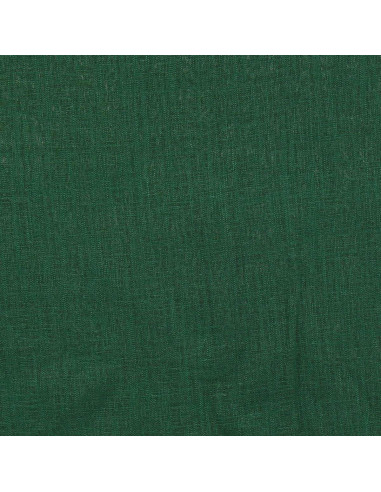 Tejido de lino y viscosa - Verde abeto