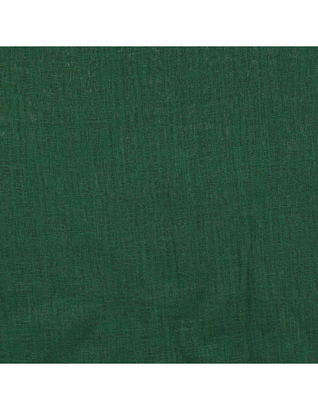 Tejido de lino y viscosa - Verde abeto