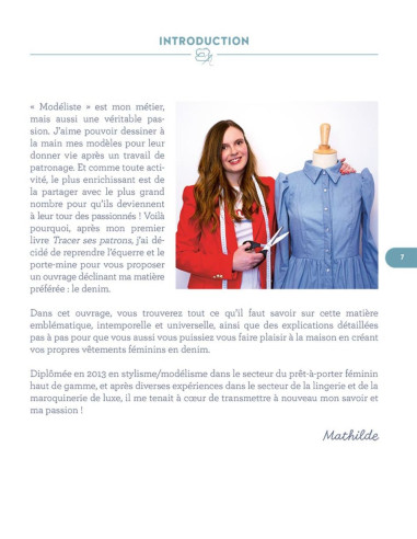Libro coser denim