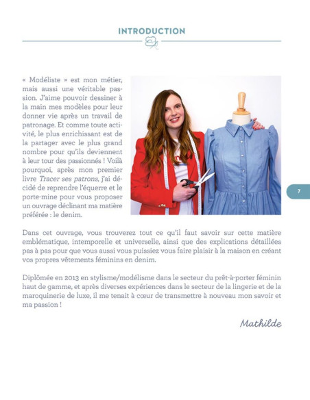 Libro coser denim