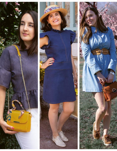 Libro coser denim