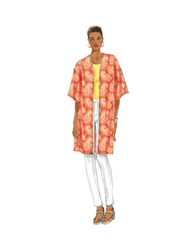 Patrón de kimono - Butterick 6176