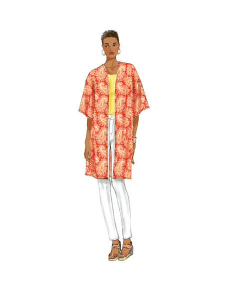 Patrón de kimono - Butterick 6176