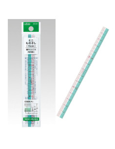 Regla japonesa fina y flexible de 15 cm Clover