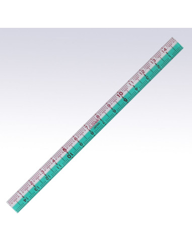 Regla japonesa fina y flexible de 15 cm Clover