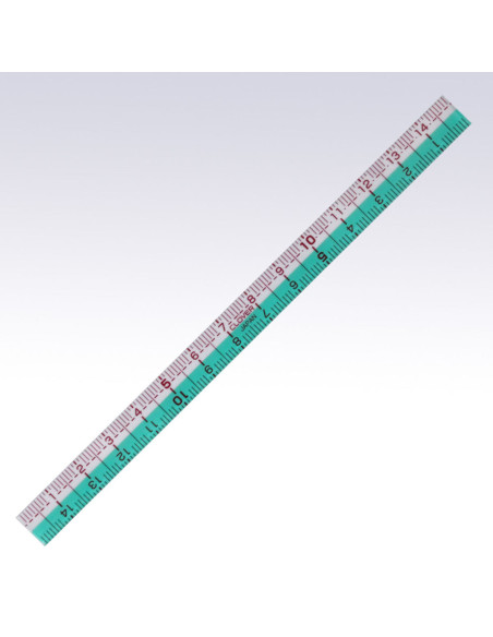 Regla japonesa fina y flexible de 15 cm Clover