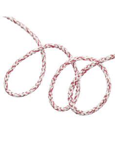 Cordón de sudadera fantasía - Blanco, rosa viejo, rosa