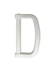 Anillo en D de plástico 30 mm - Blanco