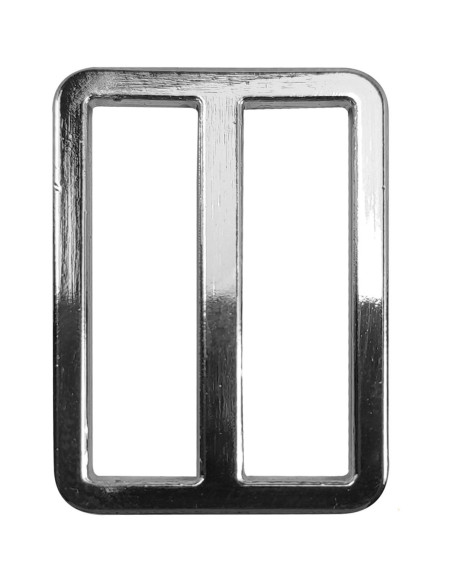 Hebilla de metal premium - Plata 32 mm