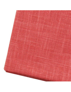 Cupón de tela sashiko 50 cm x 55 cm - Coral
