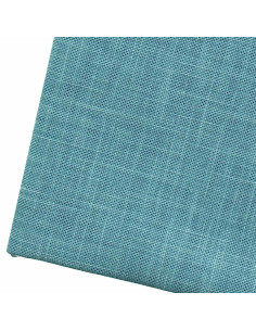 Cupón de tela sashiko 50 cm x 55 cm - Azul cielo