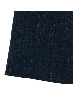 Cupón de tela sashiko 50 cm x 55 cm - Azul marino