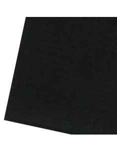 Cupón de tela sashiko 50 cm x 55 cm - Negro