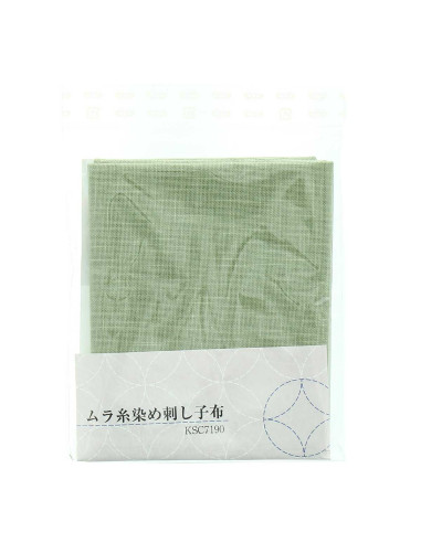 Cupón de tela sashiko 50 cm x 55 cm - Almendra