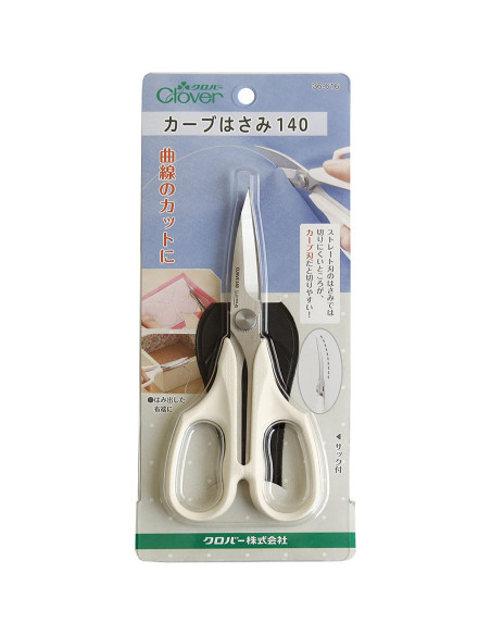 Tijeras de hojas curvas Clover
