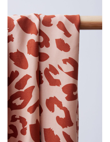 Tejido sarga viscosa - Urban Leo Rose