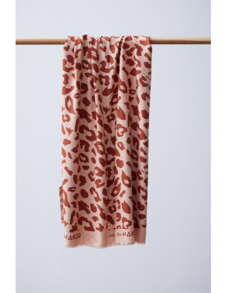 Tejido sarga viscosa - Urban Leo Rose