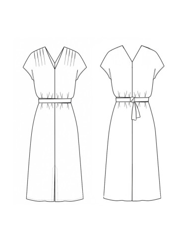 Patrón de vestido Transat - Maison Fauve