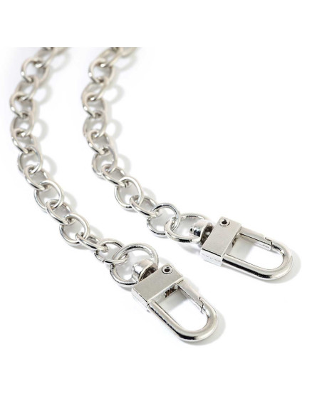 Cadena para bolso Viktoria 88 cm - Plata