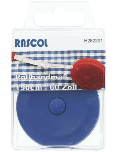 Cinta métrica retráctil de costura 150 cm Rascol