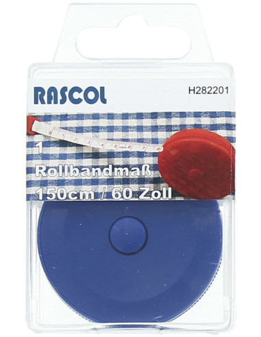 Cinta métrica retráctil de costura 150 cm Rascol