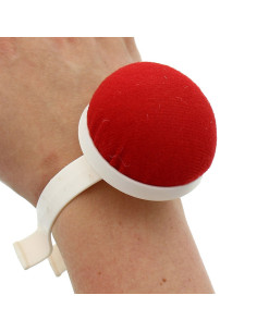 Pulsera porta alfileres primer precio - Rojo