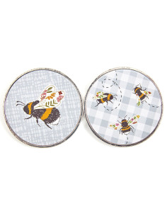 Juego de 2 pesas para costura - Abejas 2