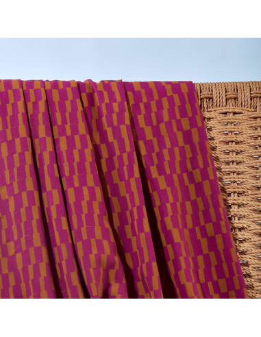 Tejido viscosa Domino Dahlia - Atelier Brunette