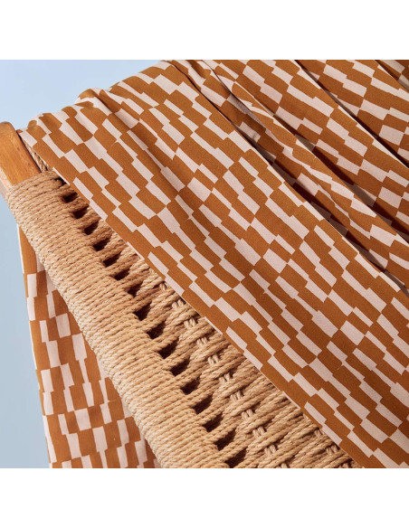 Tejido viscosa Domino Ocre - Atelier Brunette