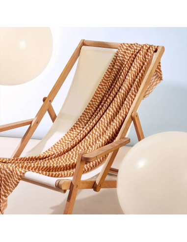 Tejido viscosa Domino Ocre - Atelier Brunette