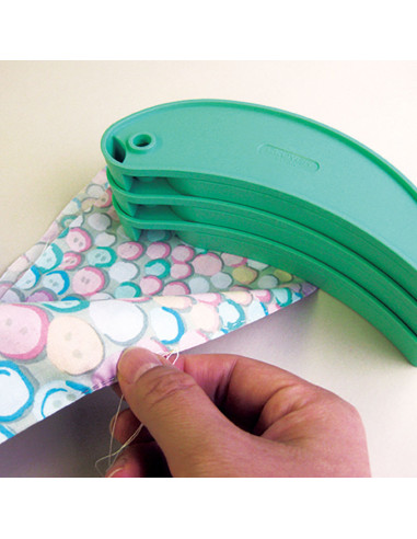 Juego de 2 pesas con forma de frijol para costura Clover