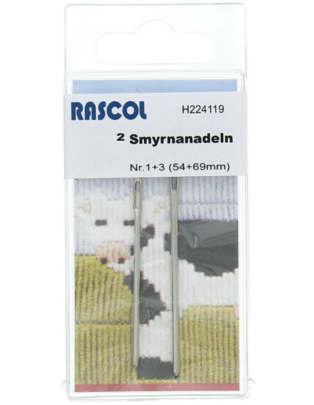 Agujas para lana y alfombras Smyrn Rascol