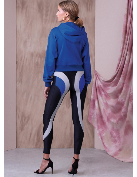 Patrón de blusas y mallas - Vogue 1945