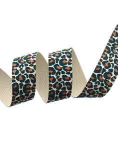 Correa de poliéster - Leopardo