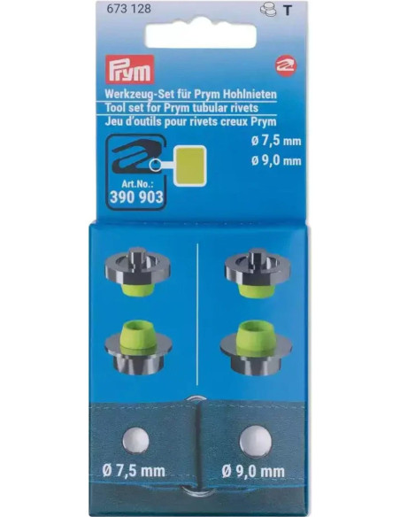 Juego de herramientas para remaches huecos de 7,5 y 9 mm VARIO Creative Tool