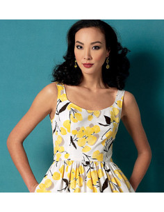 Patrón de vestido - Vogue 9100 2