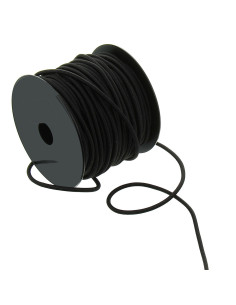 Cable elástico para tumbona - Negro