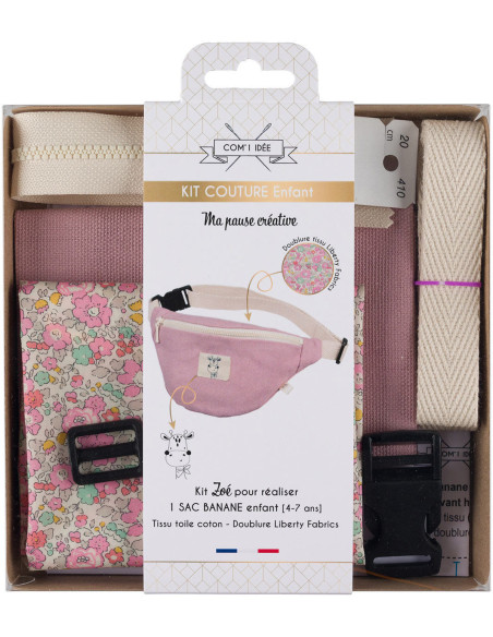 Kit de costura para riñonera infantil - Zoé