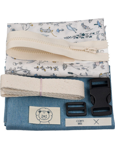 Kit de costura para riñonera infantil - Léo
